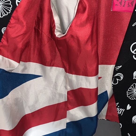 Twiggy London women’s graphic print motto jacket - Picture 9 of 10